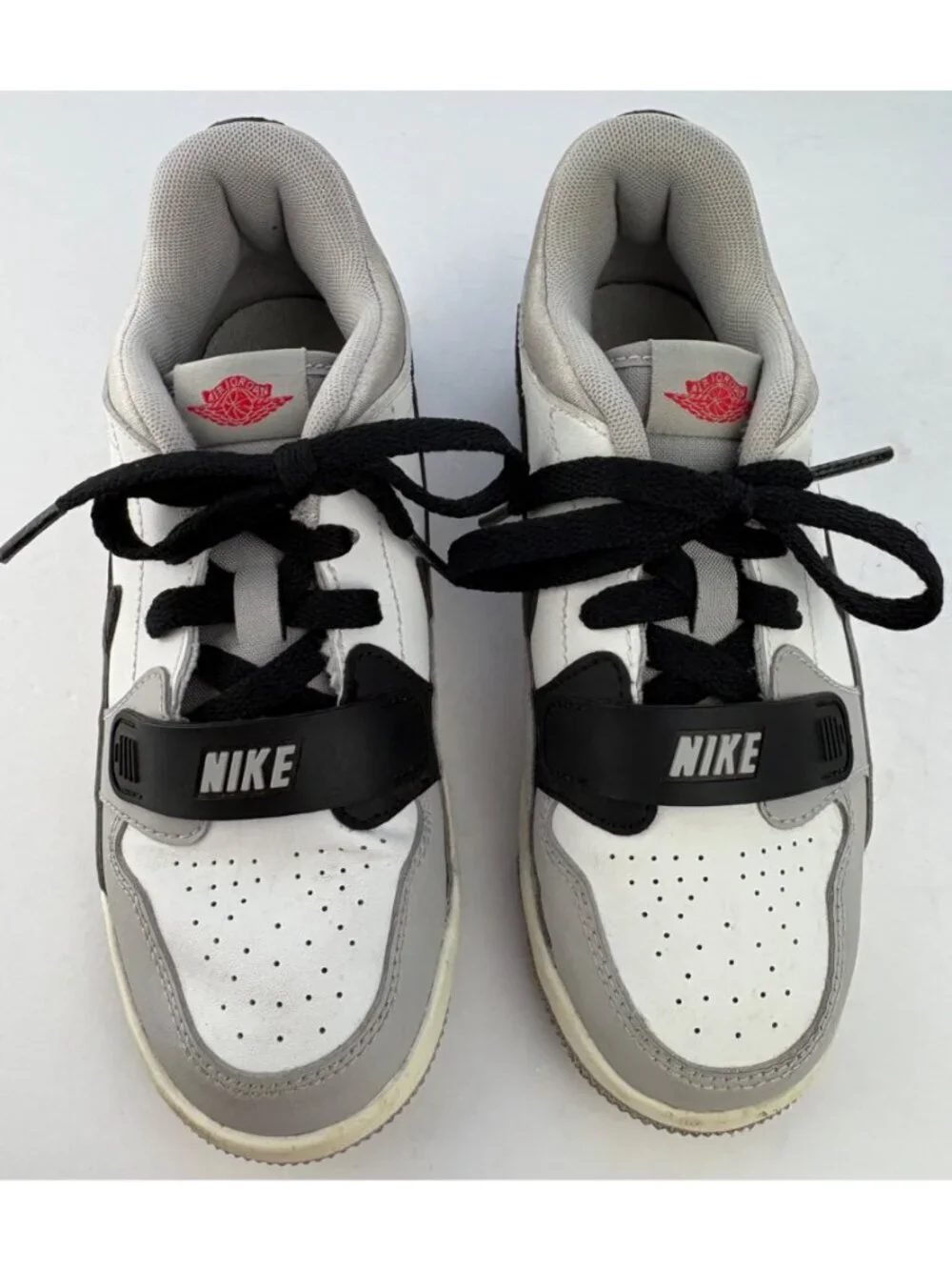 Nike Air Jordan Kids Legacy 312 Low White Tech Grey Sneakers Size 1Y